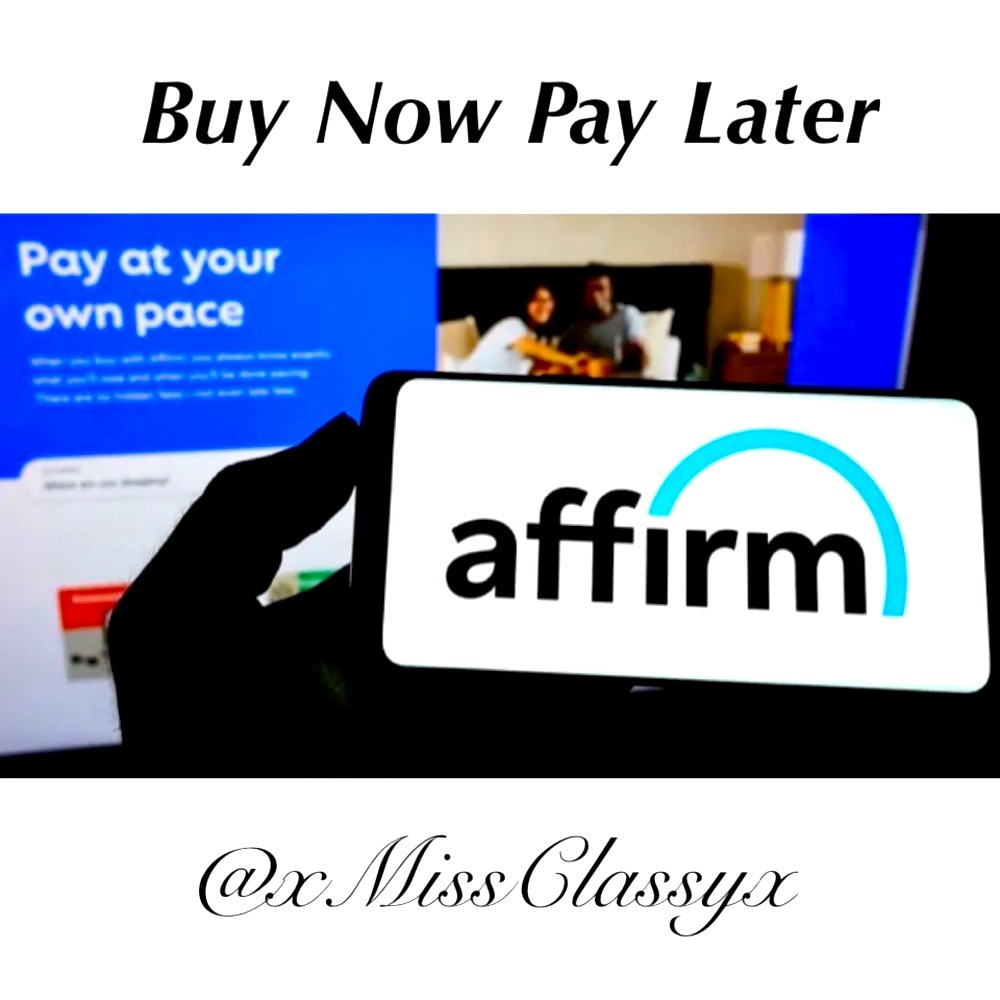 💵 PAY WITH AFFIRM 💵